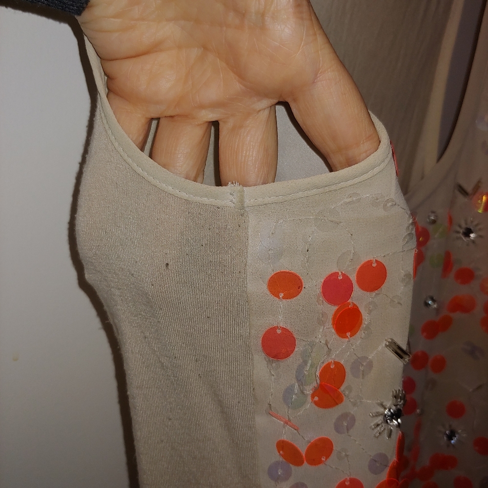 Express Sequin Embellished Tank - Picture 5 of 5